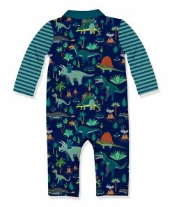 Discount π Little Millie Navy Demo Dino Collared Long-Sleeve Playsuit - Infant & Toddler For Baby & Maternity π 5 Discount π Little Millie Navy Demo Dino Collared Long-Sleeve Playsuit - Infant & Toddler For Baby & Maternity π -Little Millie-shop zu109135597 alt 2 tm1664041778