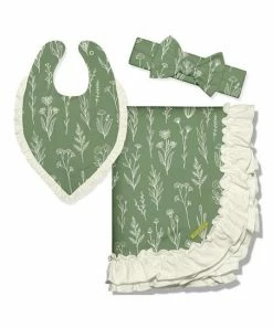 Brand new ✔️ Little Millie Sage Botanical Blanket Set For Baby & Maternity 💯