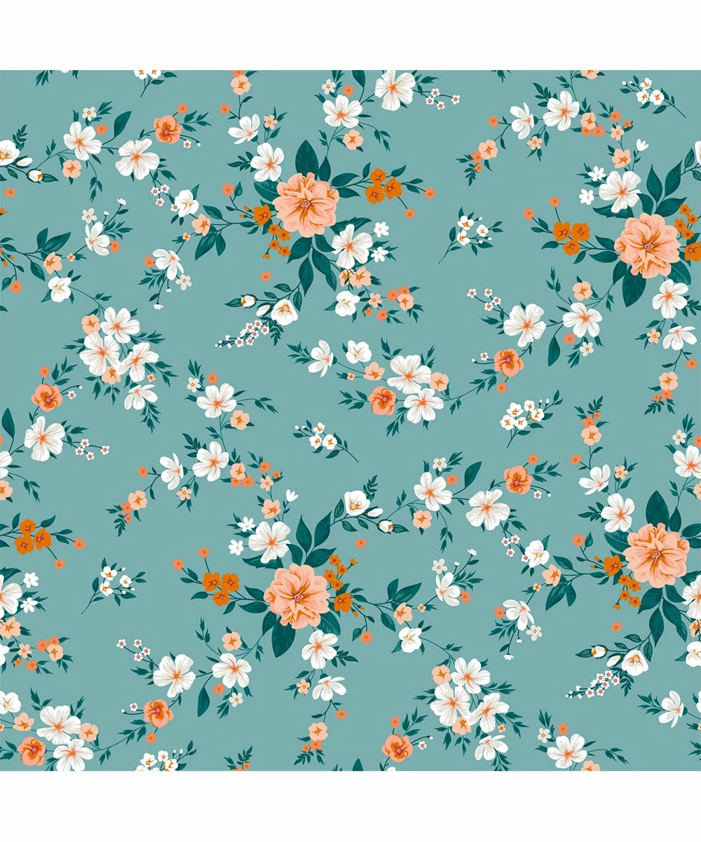 Hot Sale π Millie Loves Lily Midnight Ribbed Long-Sleeve Top & Aqua Floral Garden A-Line π Skirt - Toddler & π§ Girls For Kids π 2 Hot Sale π Millie Loves Lily Midnight Ribbed Long-Sleeve Top & Aqua Floral Garden A-Line π Skirt - Toddler & π§ Girls For Kids π - Image 2