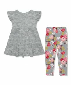 Brand new β€οΈ Millie Loves Lily Heather Gray Angel-Sleeve Babydoll Top & Girl Flower Leggings - Infant, Toddler & π§ Girls For Kids π 5 Brand new β€οΈ Millie Loves Lily Heather Gray Angel-Sleeve Babydoll Top & Girl Flower Leggings - Infant, Toddler & π§ Girls For Kids π -Little Millie-shop zu110333760 alt 2 tm1667424534