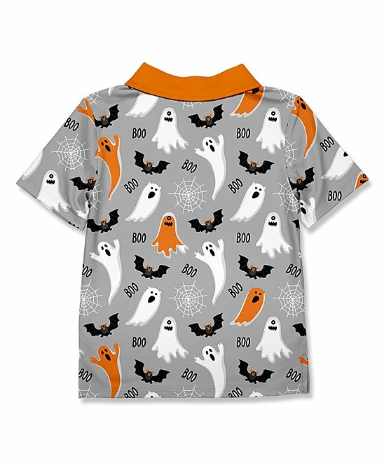 Best reviews of π Millie & Maxx Gray & Orange Ghost Polo - Toddler For Kids π₯° 2 Best reviews of π Millie & Maxx Gray & Orange Ghost Polo - Toddler For Kids π₯° - Image 2