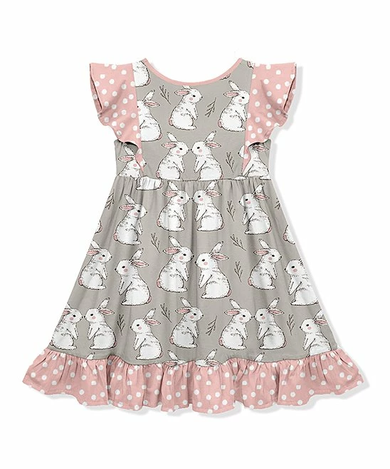 Best reviews of π Millie Loves Lily Gray & Pink Bunny Hop Polka Dot Ruffle Angel-Sleeve π Dress - Toddler For Kids π 1 Best reviews of π Millie Loves Lily Gray & Pink Bunny Hop Polka Dot Ruffle Angel-Sleeve π Dress - Toddler For Kids π