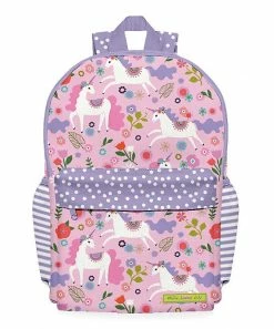 Best deal 👍 Millie Loves Lily Pink & Purple Dot Unicorn 🎒 Backpack For Kids ⌛