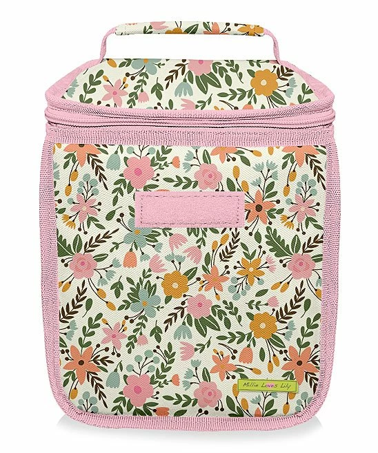 Buy π Millie Loves Lily Ecru Floral Lunch Bag For Home & Garden π 4 Buy π Millie Loves Lily Ecru Floral Lunch Bag For Home & Garden π - Image 4