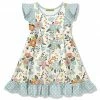 Best Sale 🎁 Millie Loves Lily Ecru Tiffany Floral Angel-Sleeve 👗 Dress - Toddler & 👧 Girls For Kids 🔔