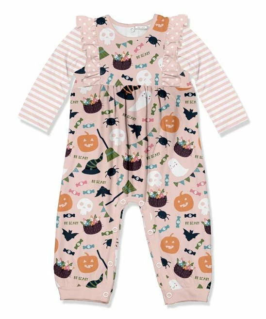 Budget β Little Millie Pink Stripe π Halloween Fun Ruffle-Trim Playsuit - Infant For Kids π 1 Budget β Little Millie Pink Stripe π Halloween Fun Ruffle-Trim Playsuit - Infant For Kids π