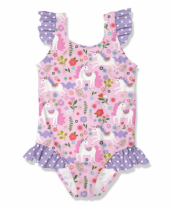 Coupon β Millie Loves Lily Pink Darling Unicorn Ruffle-Accent One-Piece - Toddler & π§ Girls For Kids π 1 Coupon β Millie Loves Lily Pink Darling Unicorn Ruffle-Accent One-Piece - Toddler & π§ Girls For Kids π