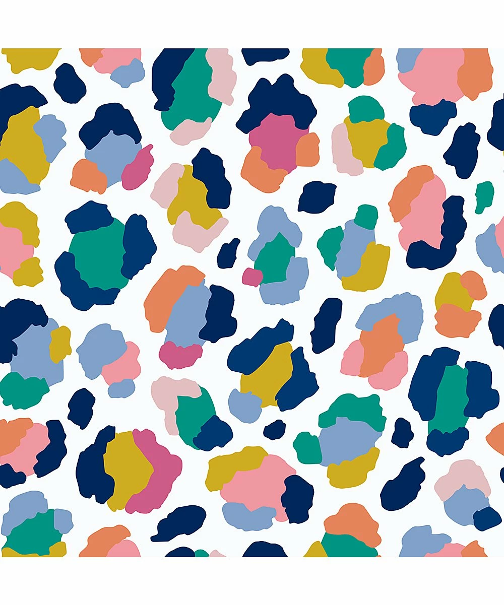 Discount π₯ Millie Loves Lily White & Blue Leopard Ruffle Yoke A-Line π Dress - π§ Girls For Kids β¨ 2 Discount π₯ Millie Loves Lily White & Blue Leopard Ruffle Yoke A-Line π Dress - π§ Girls For Kids β¨ - Image 2