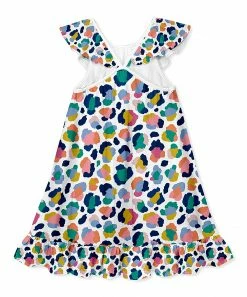 Discount π₯ Millie Loves Lily White & Blue Leopard Ruffle Yoke A-Line π Dress - π§ Girls For Kids β¨ 5 Discount π₯ Millie Loves Lily White & Blue Leopard Ruffle Yoke A-Line π Dress - π§ Girls For Kids β¨ -Little Millie-shop zu94625072 alt 2 tm1617212951
