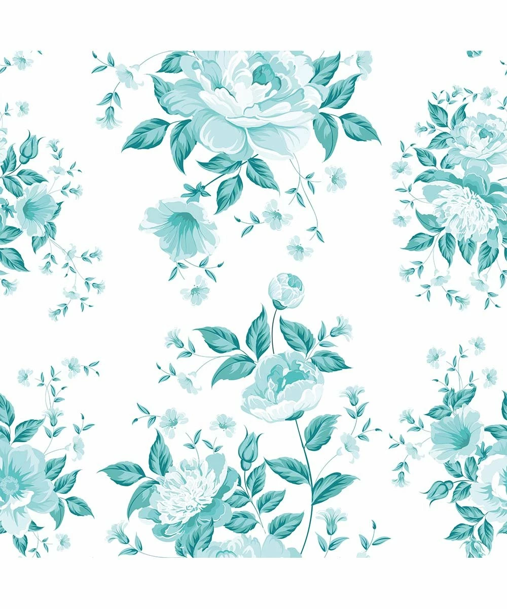 Best deal β Millie Loves Lily White & Turquoise Floral Ruffle Yoke A-Line π Dress - π§ Girls For Kids π₯° 2 Best deal β Millie Loves Lily White & Turquoise Floral Ruffle Yoke A-Line π Dress - π§ Girls For Kids π₯° - Image 2