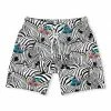 Coupon 🧨 Millie & Maxx White & Black Zebra 👓 Sunglasses Swim Trunks - Infant, Toddler & Boys For Kids ✨
