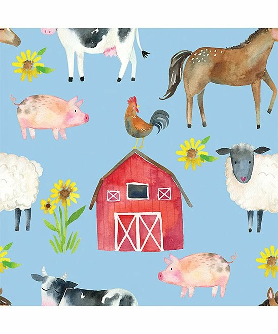 Top 10 β Millie & Maxx Sky Blue Cow & Farm Animal Short-Sleeve Rashguard Set - Infant, Toddler & Boys For Kids π 2 Top 10 β Millie & Maxx Sky Blue Cow & Farm Animal Short-Sleeve Rashguard Set - Infant, Toddler & Boys For Kids π - Image 2