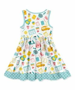 Budget π Millie Loves Lily White & Blue School Bag Sleeveless A-Line π Dress - Infant, Toddler & π§ Girls For Kids β¨ 5 Budget π Millie Loves Lily White & Blue School Bag Sleeveless A-Line π Dress - Infant, Toddler & π§ Girls For Kids β¨ -Little Millie-shop zu97448529 alt 2 tm1626458873