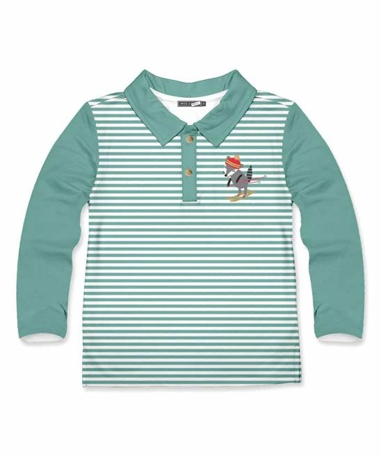 Wholesale π― Millie & Maxx Nile Blue Stripe Fox Long-Sleeve Polo - Boys For Baby & Maternity π₯ 1 Wholesale π― Millie & Maxx Nile Blue Stripe Fox Long-Sleeve Polo - Boys For Baby & Maternity π₯