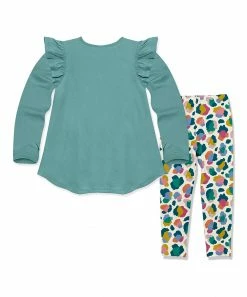 Best Pirce π Millie Loves Lily Nile Blue Angel-Sleeve Hi-Low Top & Teal Leopard Leggings - Infant, Toddler & π§ Girls For Kids β€οΈ 5 Best Pirce π Millie Loves Lily Nile Blue Angel-Sleeve Hi-Low Top & Teal Leopard Leggings - Infant, Toddler & π§ Girls For Kids β€οΈ -Little Millie-shop zu98459646 alt 3 tm1631056047