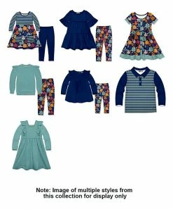 Cheap π₯ Little Millie Navy Ruffle-Accent π Dress & Harvest Leaves Leggings - Infant For Kids β 6 Cheap π₯ Little Millie Navy Ruffle-Accent π Dress & Harvest Leaves Leggings - Infant For Kids β -Little Millie-shop zu99007766 alt 2 tm1630329646