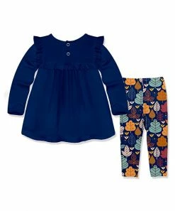 Cheap π₯ Little Millie Navy Ruffle-Accent π Dress & Harvest Leaves Leggings - Infant For Kids β 7 Cheap π₯ Little Millie Navy Ruffle-Accent π Dress & Harvest Leaves Leggings - Infant For Kids β -Little Millie-shop zu99007766 alt 3 tm1630329646