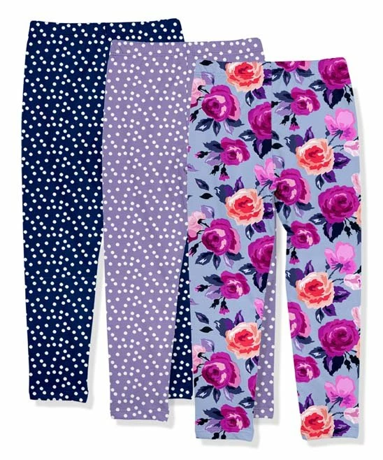 Outlet π― Millie Loves Lily Periwinkle Rose Legging Set - π§ Girls For Kids βοΈ 3 Outlet π― Millie Loves Lily Periwinkle Rose Legging Set - π§ Girls For Kids βοΈ - Image 3