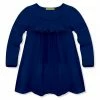 Best reviews of 🤩 Simply Millie By Millie Loves Lily Navy Ruffle-Accent Long-Sleeve Top - 👧 Girls For Kids 🎁