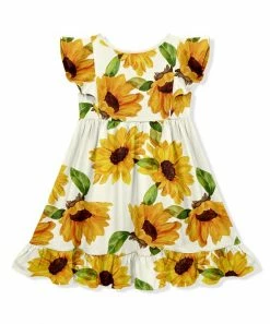Best Pirce β€οΈ Millie Loves Lily Cream & Marigold Sunflower Angel-Sleeve π Dress - Infant & π§ Girls For Kids π 5 Best Pirce β€οΈ Millie Loves Lily Cream & Marigold Sunflower Angel-Sleeve π Dress - Infant & π§ Girls For Kids π -Little Millie-shop zu99412732 alt 2 tm1633091405