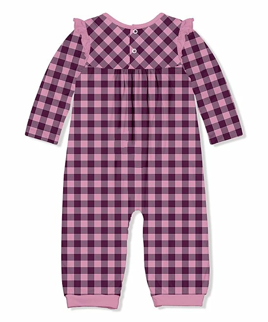 Best reviews of π― Little Millie Plum & Pink Gingham Ruffle-Trim Playsuit - Infant For Kids 𧨠2 Best reviews of π― Little Millie Plum & Pink Gingham Ruffle-Trim Playsuit - Infant For Kids 𧨠- Image 2