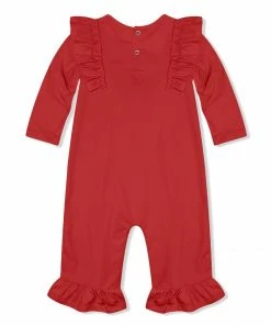 Budget 𧨠Little Millie Red Gingerbread Ruffle-Trim Playsuit - Infant For Kids π₯° 5 Budget 𧨠Little Millie Red Gingerbread Ruffle-Trim Playsuit - Infant For Kids π₯° -Little Millie-shop zu100005970 alt 2 tm1633015311