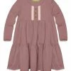 Best Pirce 👏 Simply Millie By Millie Loves Lily Nostalgia Rose Lace-Trim Tiered Button-Front Babydoll 👗 Dress - Infant, Toddler & 👧 Girls For Kids ⭐