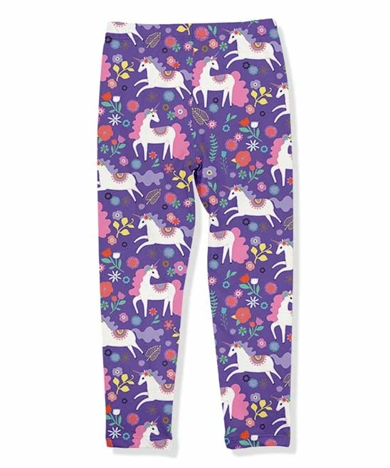 Best Sale π Millie Loves Lily Purple Magic Unicorn Leggings - Infant, Toddler & π§ Girls For Kids π₯° 3 Best Sale π Millie Loves Lily Purple Magic Unicorn Leggings - Infant, Toddler & π§ Girls For Kids π₯° - Image 3