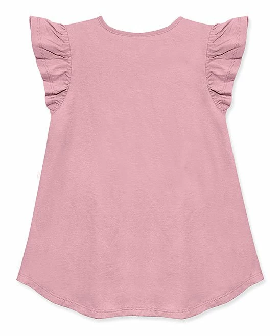 Promo π₯ Simply Millie By Millie Loves Lily Dusty Pink Hi-Low Angel-Sleeve Top - Toddler & π§ Girls For Kids β 2 Promo π₯ Simply Millie By Millie Loves Lily Dusty Pink Hi-Low Angel-Sleeve Top - Toddler & π§ Girls For Kids β - Image 2