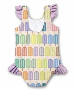 Best Pirce 𧨠Millie Loves Lily Cream & Lavender Ice Pop Ruffle-Accent One-Piece - Toddler & π§ Girls For Kids π 6 Best Pirce 𧨠Millie Loves Lily Cream & Lavender Ice Pop Ruffle-Accent One-Piece - Toddler & π§ Girls For Kids π -Little Millie-shop zu101445175 alt 2 tm1640111313