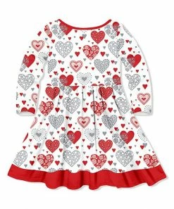 Top 10 π Millie Loves Lily White & Gray Heart Button-Up A-Line π Dress - Infant, Toddler & π§ Girls For Kids π₯ 5 Top 10 π Millie Loves Lily White & Gray Heart Button-Up A-Line π Dress - Infant, Toddler & π§ Girls For Kids π₯ -Little Millie-shop zu101937505 alt 2 tm1639062436
