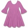 Best Sale 💯 Millie Loves Lily Violet Ruffle-Sleeve A-Line 👗 Dress - Infant, Toddler & 👧 Girls For Kids 👏