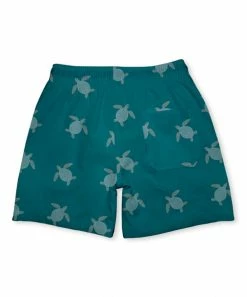 Brand new ⌛ Millie & Maxx Dark Teal Millie Turtle Swim Trunks - Boys For Kids 🤩 -Little Millie-shop zu102686179 alt 2 tm1641930871