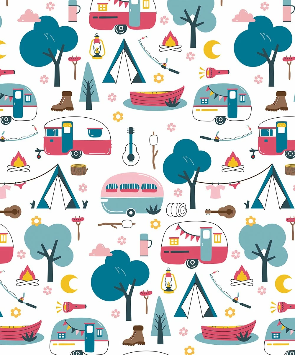 Best Sale π Millie & Maxx White & Teal Camper Swim Trunks - Infant, Toddler & Boys For Kids π 2 Best Sale π Millie & Maxx White & Teal Camper Swim Trunks - Infant, Toddler & Boys For Kids π - Image 2