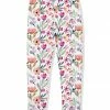 New 👍 Millie Loves Lily White Petunia Floral Leggings - Toddler & 👧 Girls For Kids 🔔