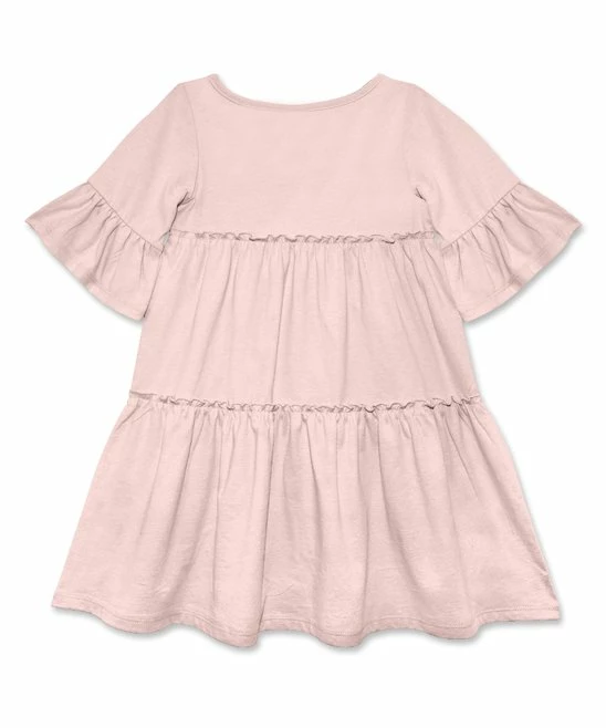 Buy π Simply Millie By Millie Loves Lily Light Pink Trumpet-Sleeve Tiered A-Line π Dress - Infant, Toddler & π§ Girls For Kids π― 3 Buy π Simply Millie By Millie Loves Lily Light Pink Trumpet-Sleeve Tiered A-Line π Dress - Infant, Toddler & π§ Girls For Kids π― - Image 3