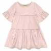 Buy 🛒 Simply Millie By Millie Loves Lily Light Pink Trumpet-Sleeve Tiered A-Line 👗 Dress - Infant, Toddler & 👧 Girls For Kids 💯