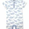 Buy 🛒 Little Millie White & Blue Whale Short-Sleeve Romper - Infant & Toddler For Baby & Maternity 🧨