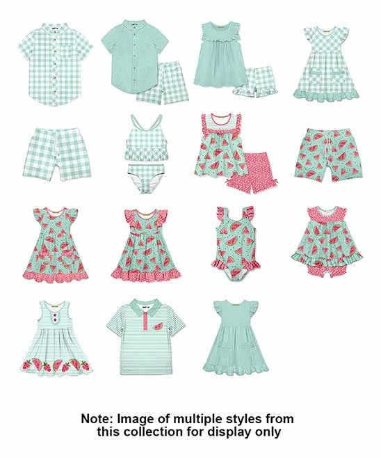 Budget βοΈ Little Millie Mint & Pink Watermelon π Skirted Romper - Infant For Kids π 2 Budget βοΈ Little Millie Mint & Pink Watermelon π Skirted Romper - Infant For Kids π - Image 2