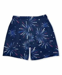 Best deal ✨ Millie & Maxx Navy Fireworks Swim Trunks - Infant, Toddler & Boys For Kids ✔️ -Little Millie-shop zu104437449 alt 2 tm1650466993