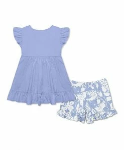 Budget π Millie Loves Lily Periwinkle Angel-Sleeve Top & Meadow Floral Ruffle Shorts - π§ Girls For Kids π 5 Budget π Millie Loves Lily Periwinkle Angel-Sleeve Top & Meadow Floral Ruffle Shorts - π§ Girls For Kids π -Little Millie-shop zu105514185 alt 2 tm1652824652