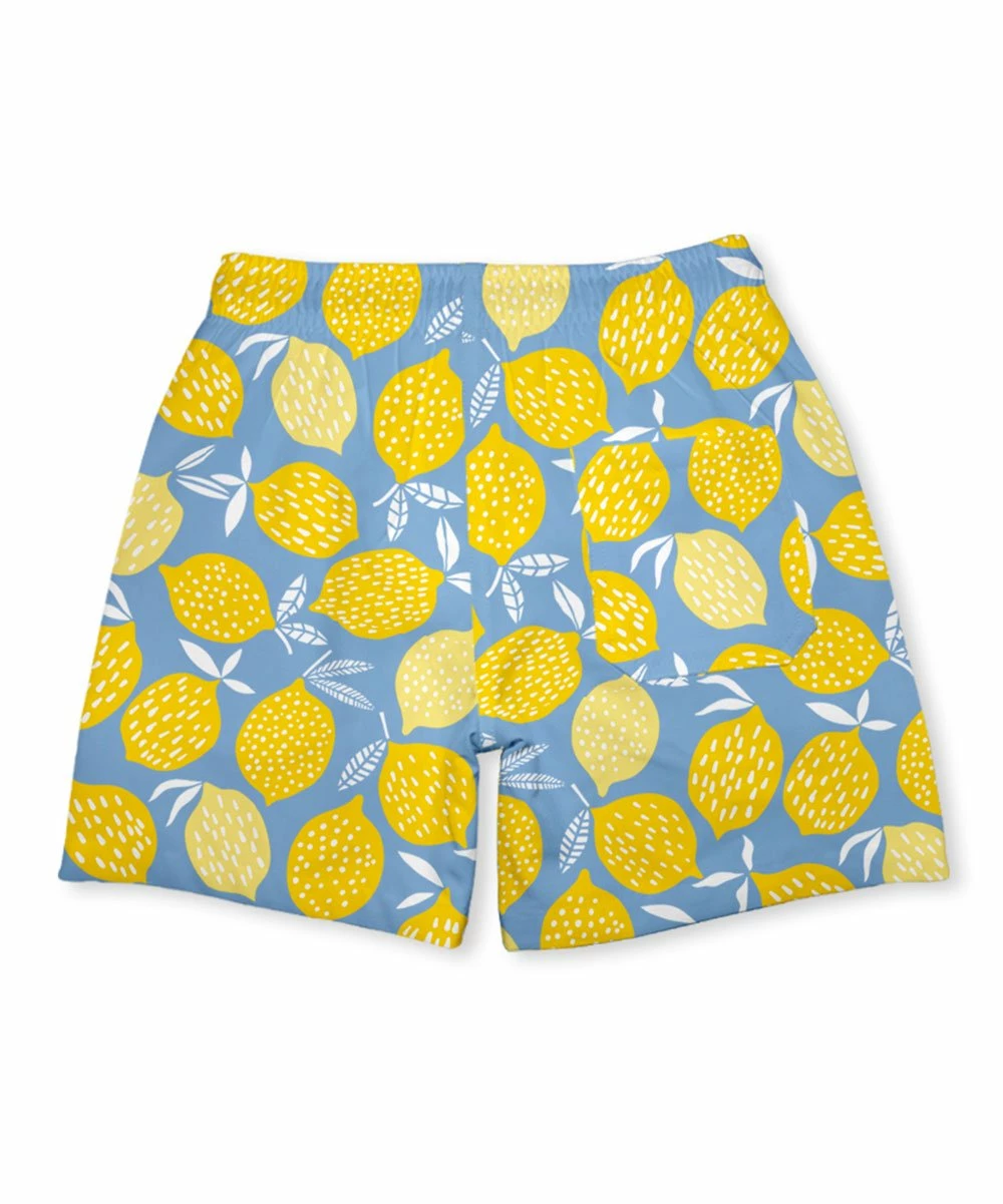Flash Sale π Millie & Maxx Yellow Lemon Swim Trunks - Infant, Toddler & Boys For Kids π 3 Flash Sale π Millie & Maxx Yellow Lemon Swim Trunks - Infant, Toddler & Boys For Kids π - Image 3