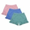 Buy ✨ Simply Millie By Millie Loves Lily Marina Blue & Nile Blue Ruffle Shorts - 👧 Girls For Kids 🔔