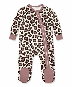 Cheap ✨ Little Millie Cream Leopard Footie - Infant For Baby & Maternity ✔️
