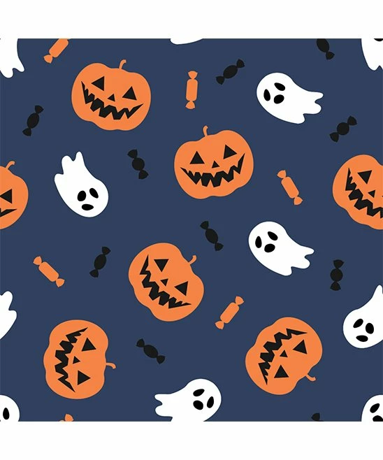 Best Sale π₯ Little Millie Dusty Navy Ghosts & Jack-o'-Lanterns π Skirted Bubble Bodysuit - Infant For Baby & Maternity π 2 Best Sale π₯ Little Millie Dusty Navy Ghosts & Jack-o'-Lanterns π Skirted Bubble Bodysuit - Infant For Baby & Maternity π - Image 2