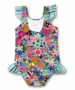 Buy π Millie Loves Lily Mint & Pink Floral Kitten Ruffle-Accent One-Piece - π§ Girls For Kids π₯° 5 Buy π Millie Loves Lily Mint & Pink Floral Kitten Ruffle-Accent One-Piece - π§ Girls For Kids π₯° -Little Millie-shop zu107159136 alt 2 tm1659388352