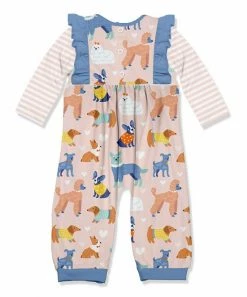 Best Sale π Little Millie Pink & Light Blue πΆ Dog Park Ruffle-Trim Long-Sleeve Playsuit - Infant For Baby & Maternity π― 5 Best Sale π Little Millie Pink & Light Blue πΆ Dog Park Ruffle-Trim Long-Sleeve Playsuit - Infant For Baby & Maternity π― -Little Millie-shop zu107159202 alt 3 tm1661873006