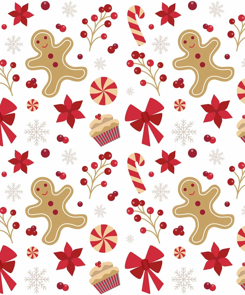 Discount π Little Millie White & Red Gingerbread & Sweets Ruffle-Trim Playsuit - Infant & Toddler For Kids π 2 Discount π Little Millie White & Red Gingerbread & Sweets Ruffle-Trim Playsuit - Infant & Toddler For Kids π - Image 2