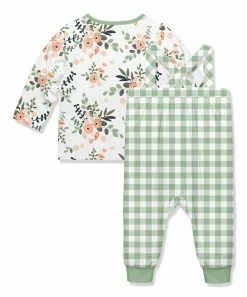 Best deal β Little Millie White & Coral Breezy Floral Button-Snap Tee & White & Sage Gingham Ruffle Overalls - Infant & Toddler For Kids π 5 Best deal β Little Millie White & Coral Breezy Floral Button-Snap Tee & White & Sage Gingham Ruffle Overalls - Infant & Toddler For Kids π -Little Millie-shop zu107416225 alt 2 tm1657805664