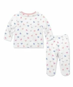 Discount βοΈ Little Millie White & Periwinkle Hearts Button-Snap Top & Footie Pants - Infant For Baby & Maternity π 5 Discount βοΈ Little Millie White & Periwinkle Hearts Button-Snap Top & Footie Pants - Infant For Baby & Maternity π -Little Millie-shop zu107500305 alt 2 tm1660240698
